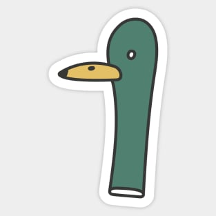 Funny Duck Phil Sticker